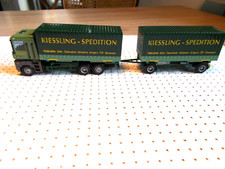 AMW  HO Renault Hängerzug  Wechsepritsche   Kiessling -Spedition