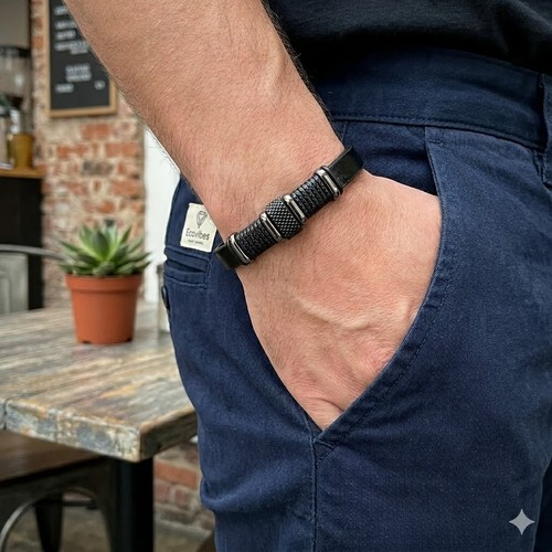 Herren armband aus echtem - armband,