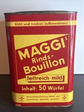 Alte MAGGI RINDS-BOUILLON Blechdose