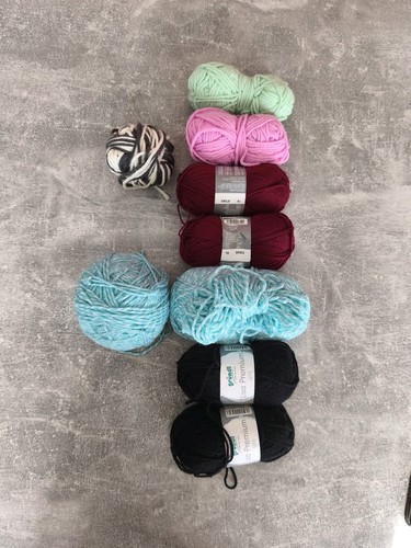 Strickwolle-Wollpaket-Konvolut