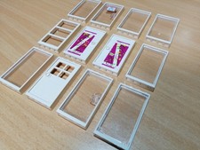 LEGO Konvolut Fenster und Türen weiß / City Creator Sammlung