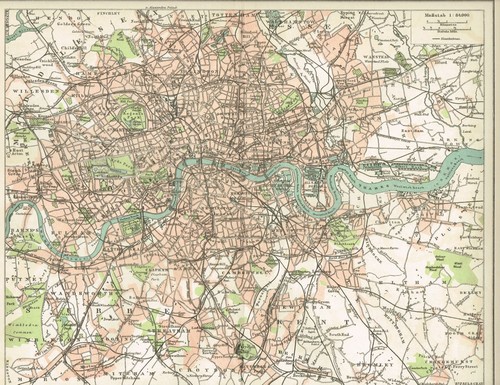 Stadtplan von london - stadtplan,
