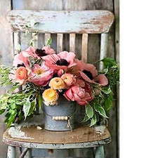 Exquisiter Blumenzauber in 5D Diamond Painting Set ohne Bilderrahmen 30x40 cm