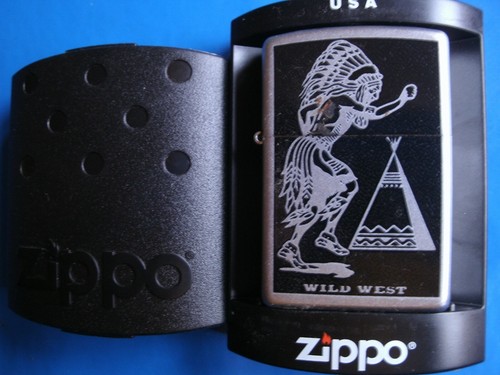 Zippo wild west motiv - wild, (2003)