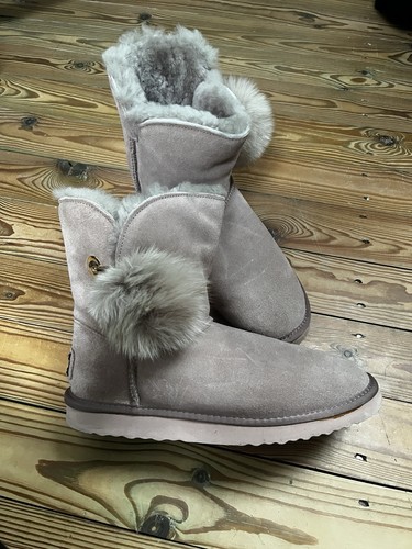 Oog lammfellboots 42 rosa - lammfellboots,