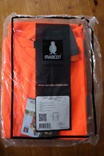 Arbeits T-Shirt von MASCOT --  neon-orange --- Gr. L  __ NEU mit Etikett
