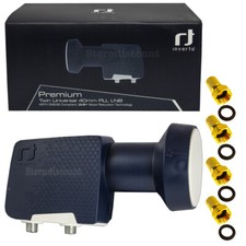 INVERTO PREMIUM PLL Twin LNB <4K> TV LMB 2 Teilnehmer Digital Sat HD+ 2 Ausgang