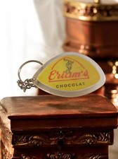 Vintage Schlüsselanhänger Werbung Eriam's Chocolat France