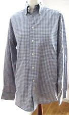 BANANA REPUBLIC ★ HEMD ★ HELLBLAU KAROS ★ GRÖßE S ★ 