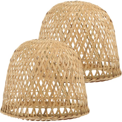Pcs lampenschirm rattan - 2,