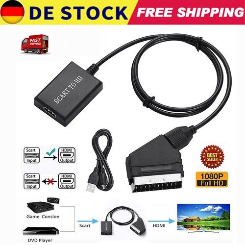Scart hdmi konverter - hdmi,