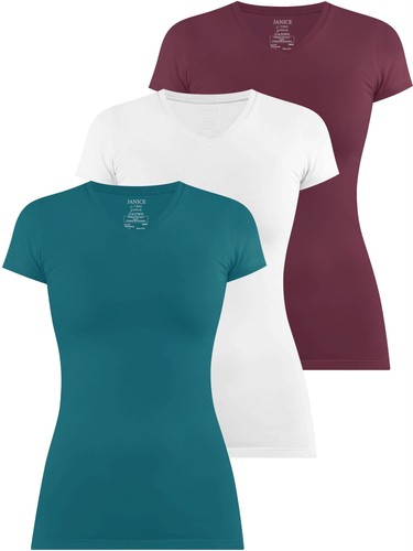 Figurbetontes shirt mit - t,