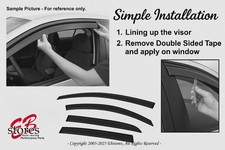 Tape-On Rain Guard Window