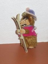 Klemmfigur – Klammeraffe – ALF als Skifahrer - Plüsch