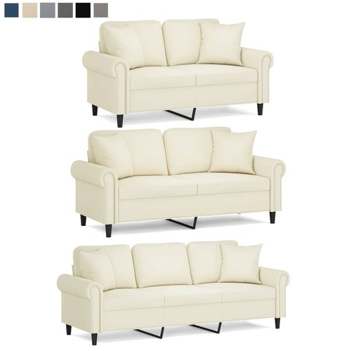 Sitzer sofa mit kissen - sofa,