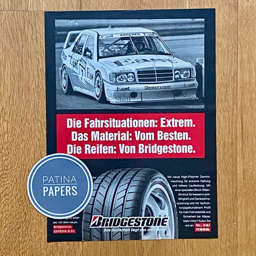 1992 bridgestone dtm - bridgestone, mercedes