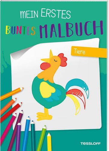Mein erstes buntes malbuch - mein,