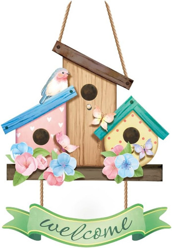 Frühling willkommensschild - frühling,