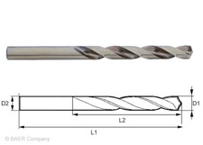 Spiralbohrer baer metallbohrer - spiralbohrer,