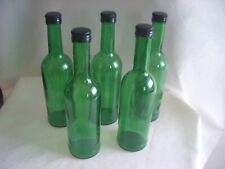 8 leere Weinflaschen Glasflaschen Essig Öl mit Schraubverschluß  0,25 ltr.