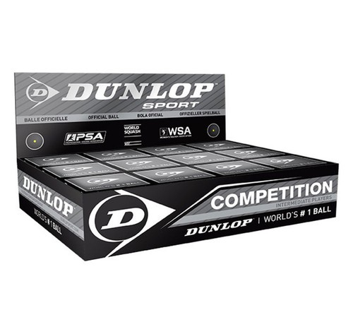 Box dunlop squashbälle - box,
