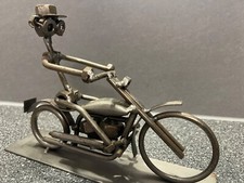 DEKO SCHRAUBEN HARLEY DAVIDSON  CHOPPER MOTORRAD MODELL - HANDARBEIT