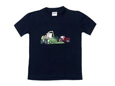 Zintgraf T-Shirt Stickerei roter Traktor Feldhäcksler JT18 Blau