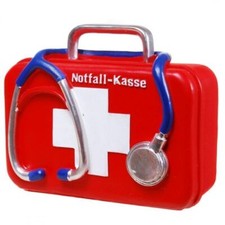 Spardose Notfall Koffer