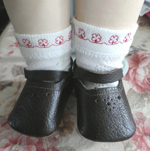 Schöne ältere puppenschuhe - ältere,