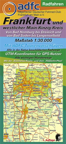 Radwanderkarte radfahren - -,