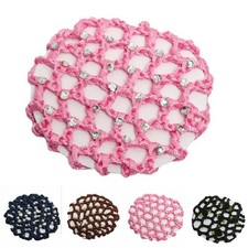 Dutt Netz Haarnetz Bun Ballett Haar Frisurenhilfe Stoff Knotennetz Haarschmuck