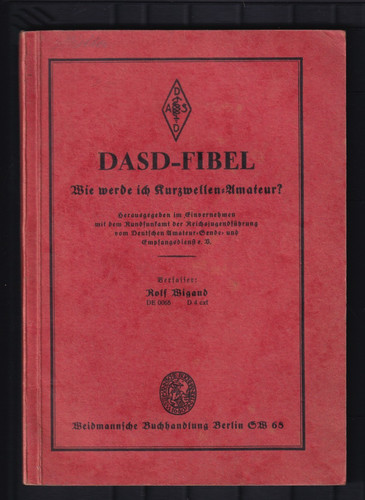 Dasd fibel wie - fibel, ich