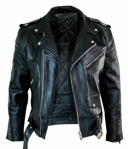 Herren lederjacke echt - lederjacke,