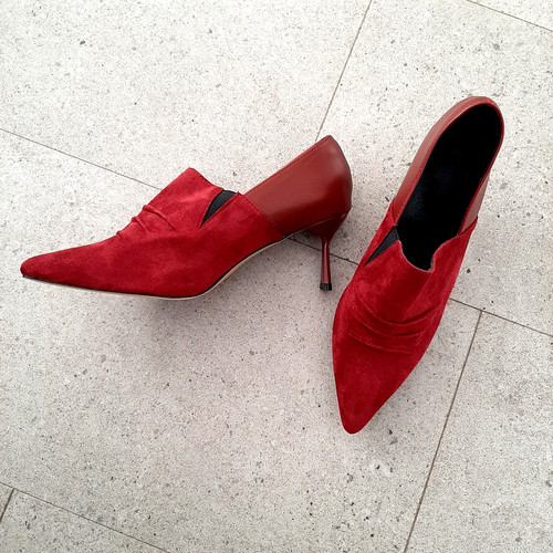 Clubwear velour lack pumps - ,
