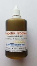 Propolis Tinktur, 100 ml 40% Spitzenqualität Versand frei - Propolis-Lösung 