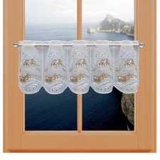 Bestickte Badgardine