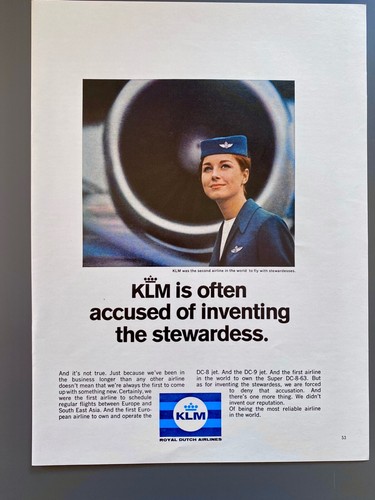 1969 klm stewardess royal - 1969,