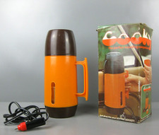 alter Reise-Wasserkocher COOKY Camping Oldtimer Orange Vintage 70er Jahre