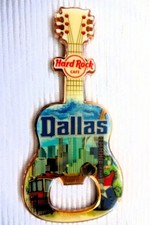 1 Hard Rock Cafe Magnet  Bottle Opener Dallas