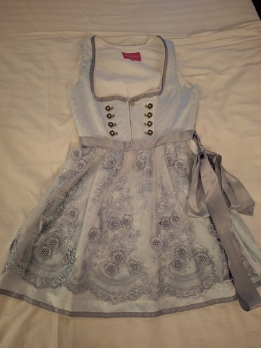 Krüger dirndl 42 hellblau - gr.,
