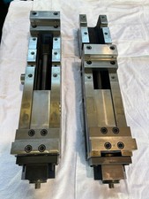 2 Allmatic Maschinenschraubstöcke TC 125 mit Verlängerung 