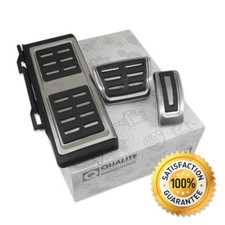 PEDALSET PEDALE PEDALKAPPEN FUßSTÜTZE FÜR VW GOLF 7 PASSAT B8 3G AUDI A3 8V