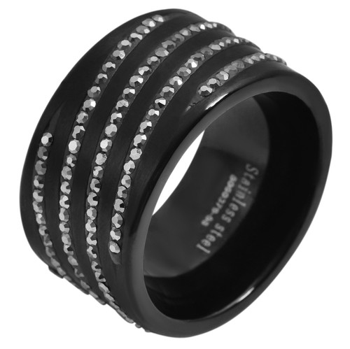 Akzent damen ring edelstahl - akzent,