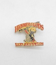Led Zeppelin - Hammer ... Anstecker Pin / Metall Stecker - ca. 3 cm -  vintage