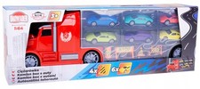 LKW mit 6 Autos, Spielzeug