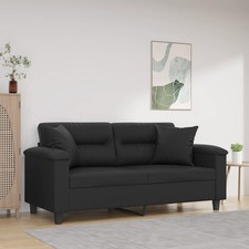 Sofa sitzer mit zierkissen - sofa,