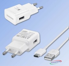 Samsung Original Ladegerät Weiß USB-C Netzteil + Kabel Für Galaxy S10 S20 S21