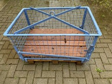 GEDA Steinkorb Steinheber Klinker Mauersteine Bauaufzug Baulift Seilwinde Aufzug