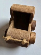 Haist Grimm`s Grimms (?) Puppenwagen Puppe Kinderwagen 15 x 13 cm Holz Waldorf