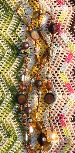 Lange boho kette viele - lange,